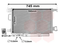 Kondensor, klimatanläggning 30015360 International Radiators