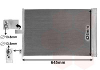 Kondensor, klimatanläggning 30015702 International Radiators