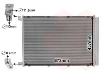 Kondensor, klimatanläggning 30015703 International Radiators
