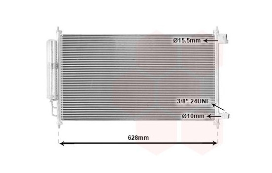 Kondensor, klimatanläggning 33005372 International Radiators