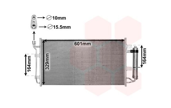 Kondensor, klimatanläggning 33005387 International Radiators