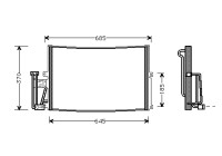 Kondensor, klimatanläggning 37005241 International Radiators