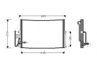Kondensor, klimatanläggning 37005274 International Radiators