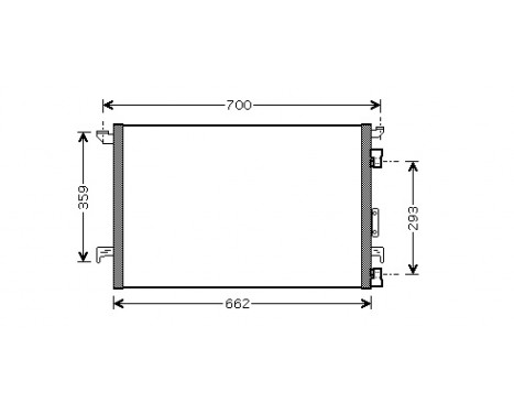 Kondensor, klimatanläggning 37005333 International Radiators