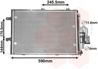 Kondensor, klimatanläggning 37015307 International Radiators