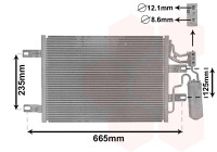 Kondensor, klimatanläggning 37015394 International Radiators