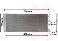 Kondensor, klimatanläggning 37015701 International Radiators