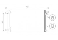 Kondensor, klimatanläggning 40005364 International Radiators
