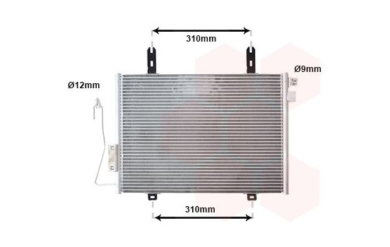 Kondensor, klimatanläggning 43005221 International Radiators, bild 2