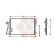 Kondensor, klimatanläggning 43005376 International Radiators, miniatyr 2