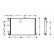 Kondensor, klimatanläggning 47005034 International Radiators