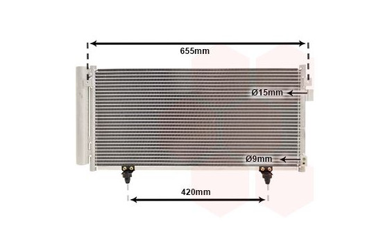 Kondensor, klimatanläggning 51005077 International Radiators, bild 2