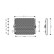 Kondensor, klimatanläggning 53005244 International Radiators