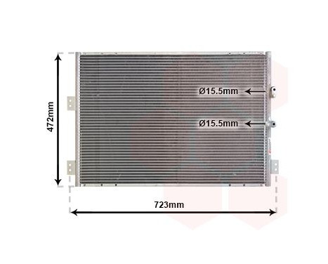 Kondensor, klimatanläggning 53005277 International Radiators, bild 2