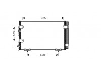 Kondensor, klimatanläggning 53005288 International Radiators