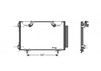 Kondensor, klimatanläggning 53005327 International Radiators