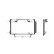 Kondensor, klimatanläggning 53005327 International Radiators