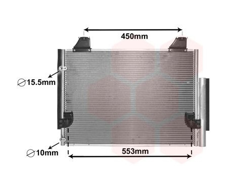 Kondensor, klimatanläggning 53005563 International Radiators, bild 2