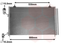 Kondensor, klimatanläggning 53005679 International Radiators