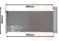 Kondensor, klimatanläggning 53015702 International Radiators