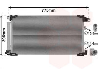 Kondensor, klimatanläggning 53015703 International Radiators