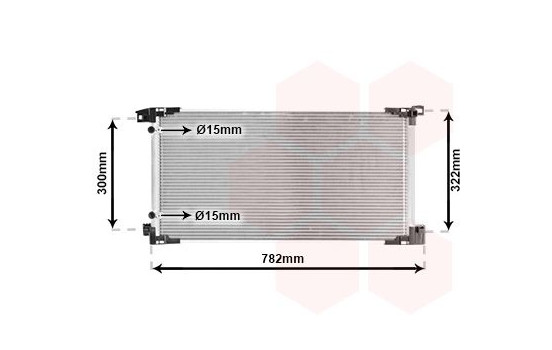 Kondensor, klimatanläggning 53015710 International Radiators