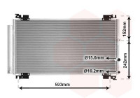 Kondensor, klimatanläggning 56015702 International Radiators