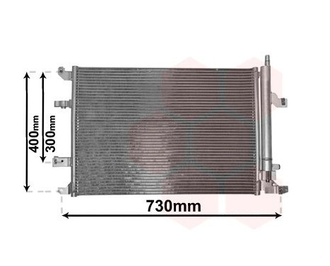 Kondensor, klimatanläggning 59005138 International Radiators, bild 2