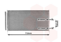 Kondensor, klimatanläggning 59015702 International Radiators