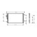 Kondensor, klimatanläggning 73005080 International Radiators