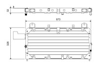 Kondensor, klimatanläggning 814062 Valeo