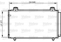 Kondensor, klimatanläggning 814210 Valeo
