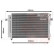 Kondensor, klimatanläggning 82005195 International Radiators, miniatyr 2