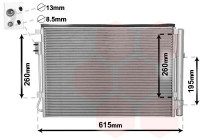 Kondensor, klimatanläggning 82005207 International Radiators