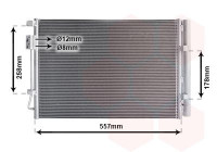 Kondensor, klimatanläggning 82015700 International Radiators