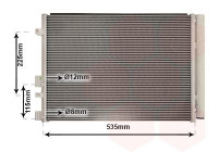 Kondensor, klimatanläggning 82015711 International Radiators