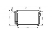 Kondensor, klimatanläggning 83005082 International Radiators