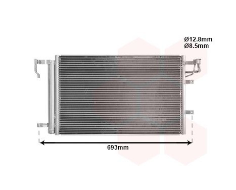 Kondensor, klimatanläggning 83005093 International Radiators, bild 2
