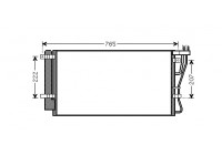 Kondensor, klimatanläggning 83005105 International Radiators