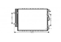 Kondensor, klimatanläggning 83005123 International Radiators