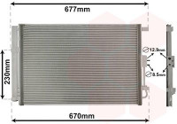 Kondensor, klimatanläggning 83015703 International Radiators