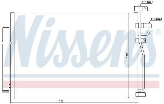 Kondensor, klimatanläggning 940010 Nissens, bild 6