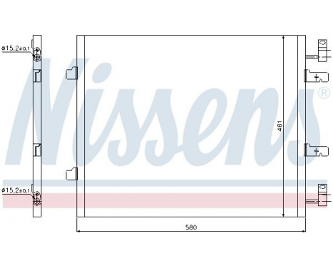 Kondensor, klimatanläggning 940147 Nissens, bild 6