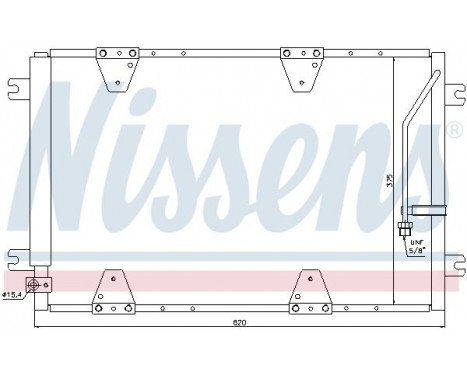 Kondensor, klimatanläggning 940174 Nissens, bild 6