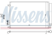Kondensor, klimatanläggning 940280 Nissens