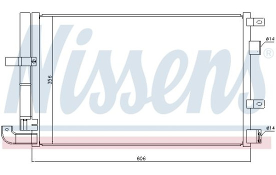 Kondensor, klimatanläggning 940346 Nissens, bild 5