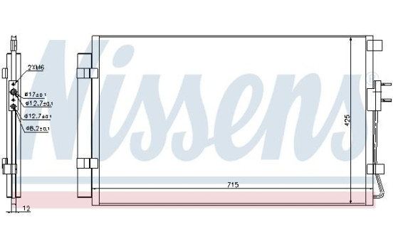 Kondensor, klimatanläggning 940392 Nissens, bild 6