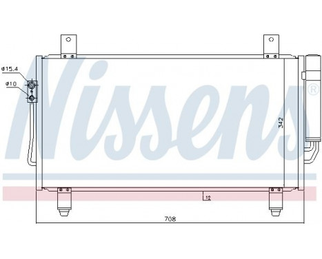 Kondensor, klimatanläggning 940435 Nissens, bild 6