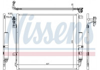 Kondensor, klimatanläggning 940485 Nissens