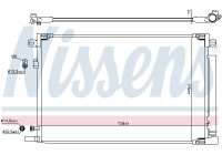 Kondensor, klimatanläggning 941225 Nissens